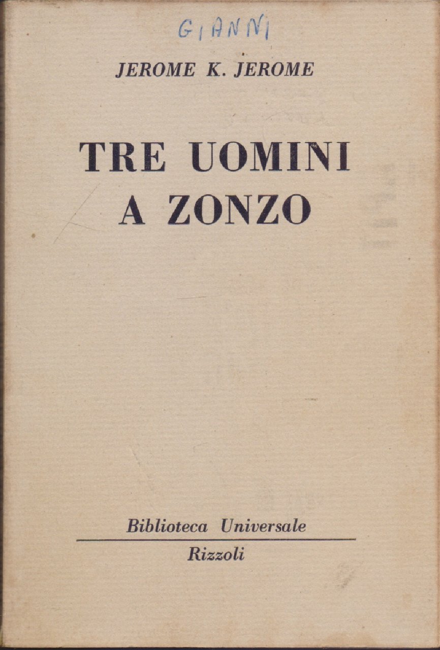 Tre uomini a zonzo (184-185 B.U.R.) - Jerome K. Jerome | Immagine principale