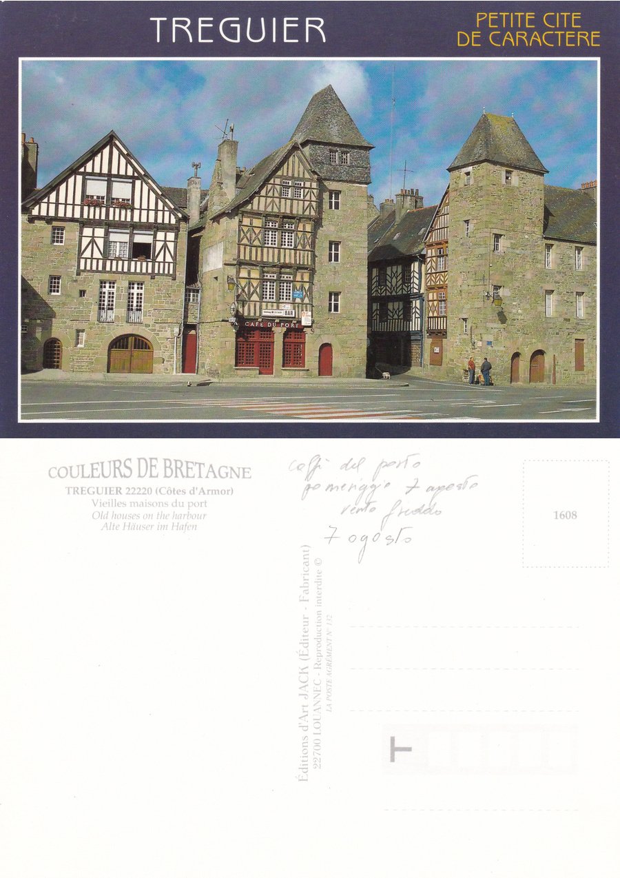 Treguier. Petite cite de caractere. Non viaggiata
