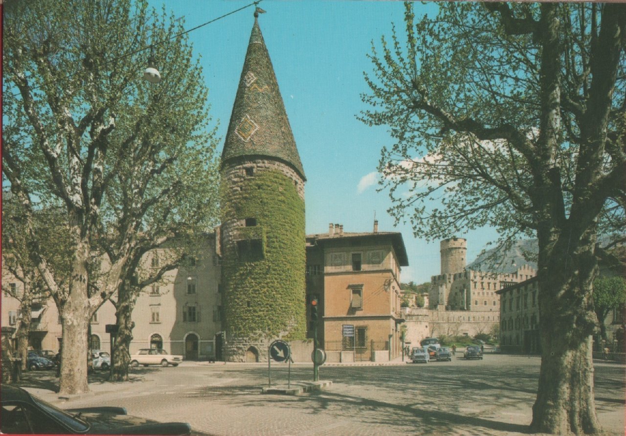 Trento. Torre Verde e Castello del Buonconsiglio. Non viaggiata