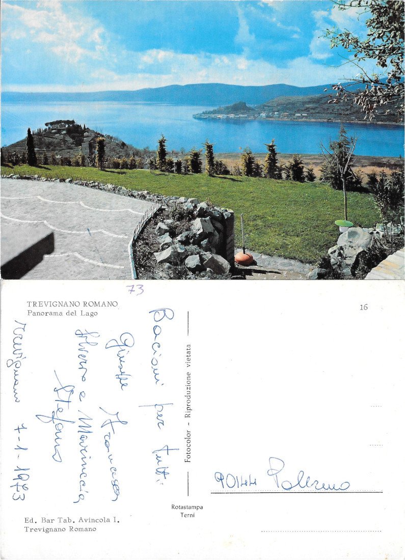 Trevignano Romano. Panorama del Lago - Viaggiata