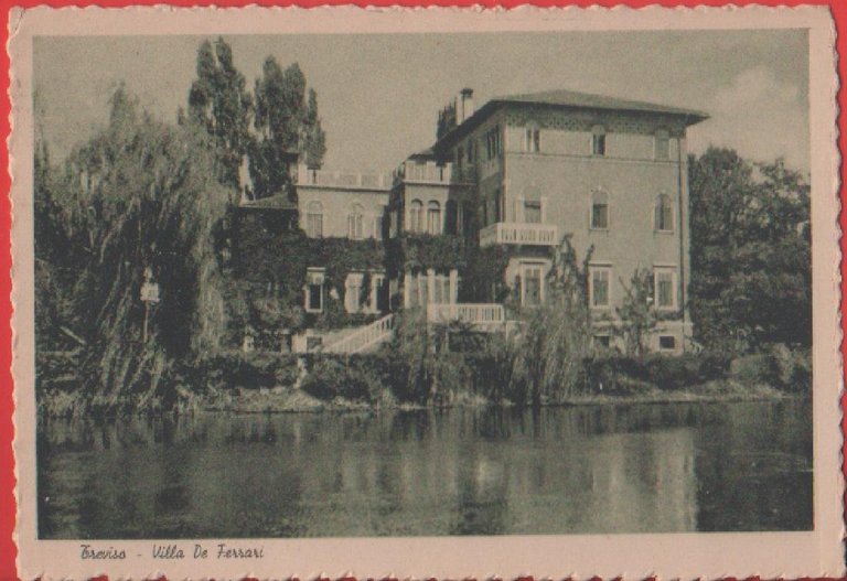 Treviso. Villa De Ferrari. Non viaggiata. Originale