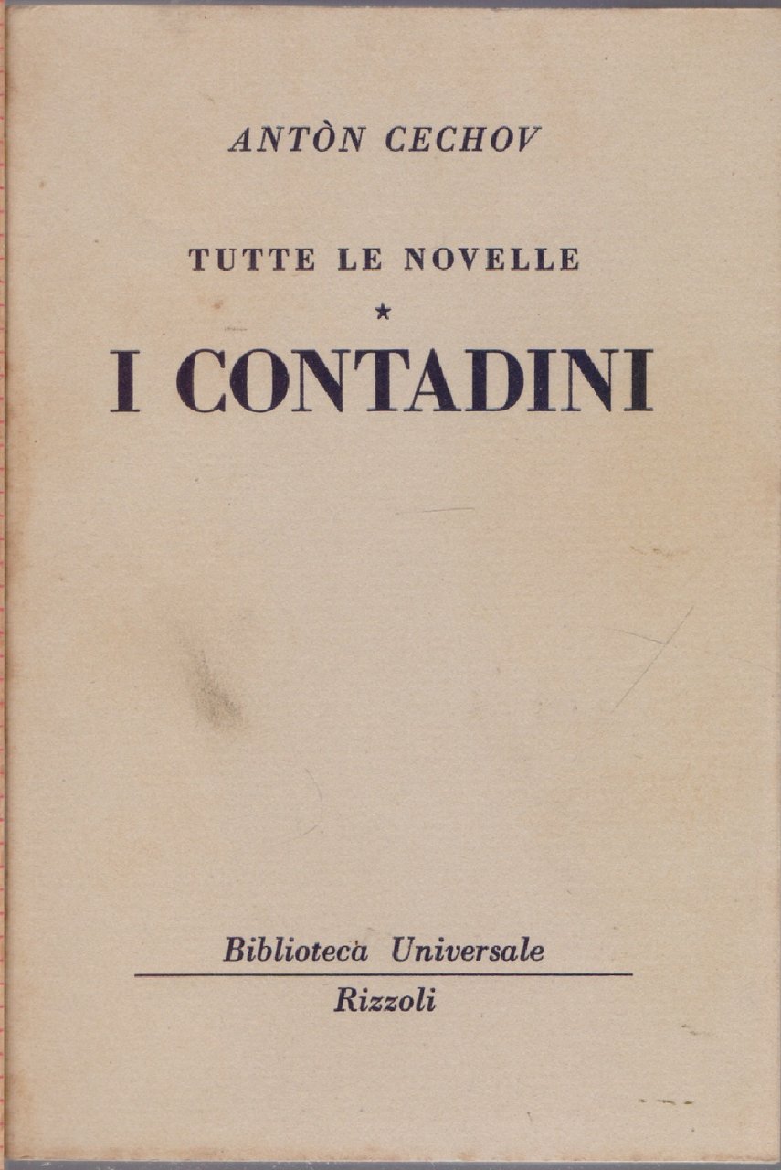 Tutte le novelle. I contadini - ( 1068 - 1070 …