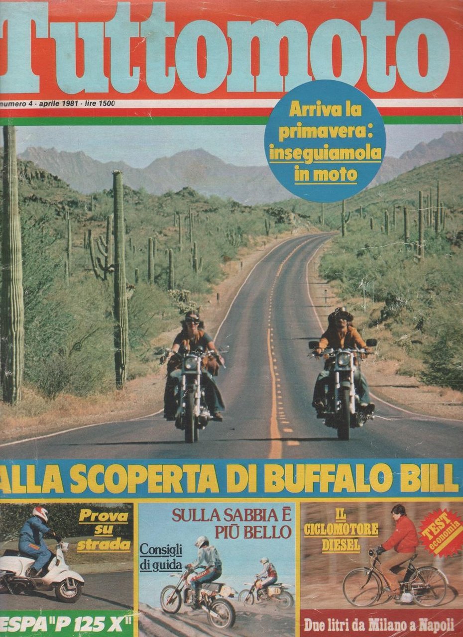 Tuttomoto. 1981 n. 4. Vespa 125P | Immagine principale