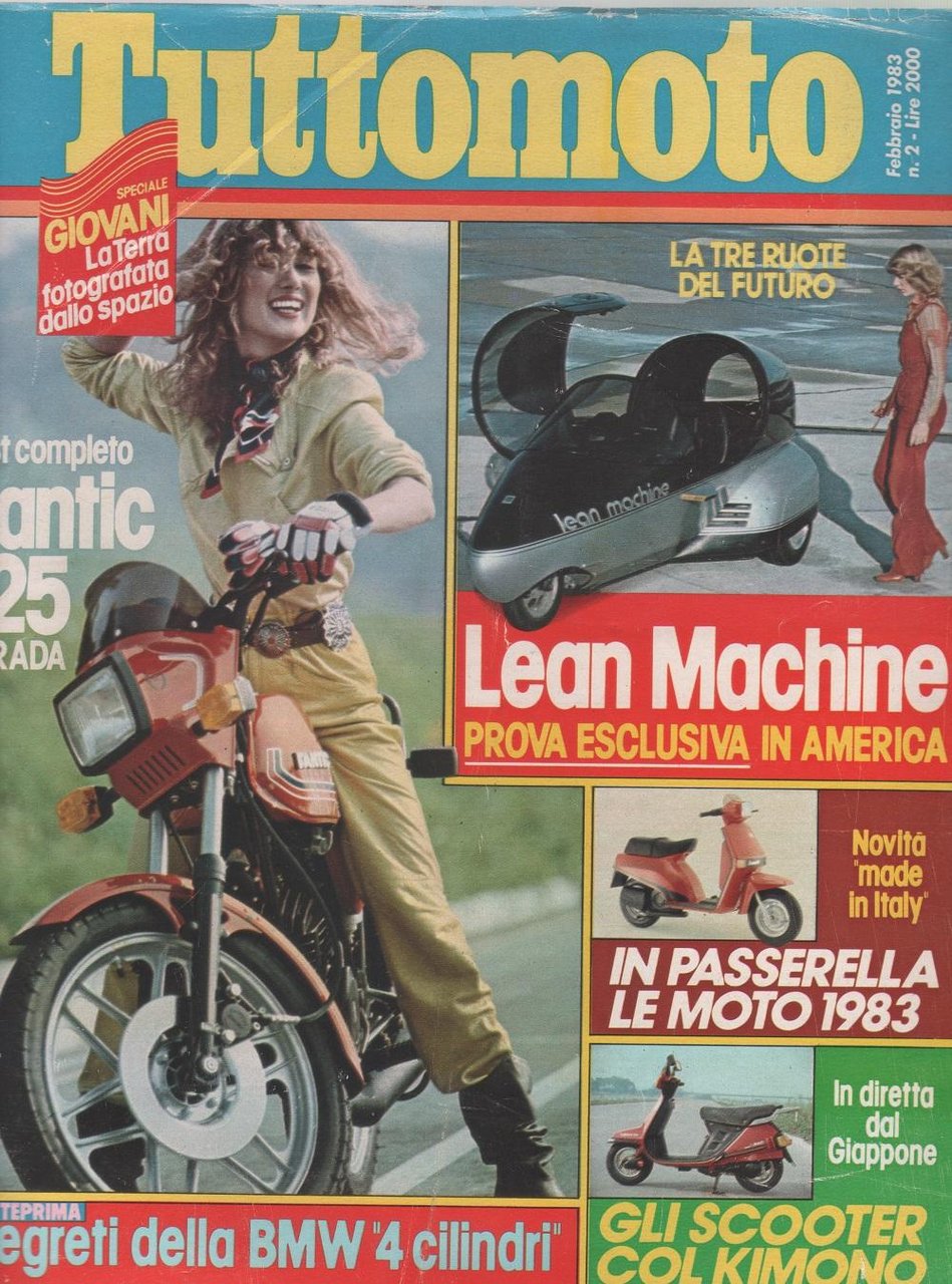 Tuttomoto. 1983 n. 2. Fantic 125, Lean Machine, I segreti …