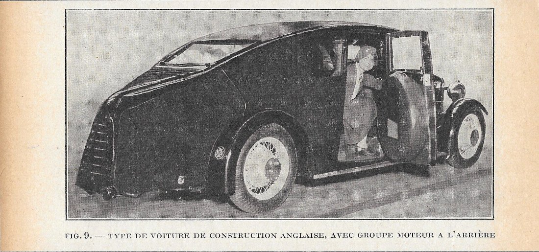 Type de voiture de construction anglaise avec groupe moteur a …