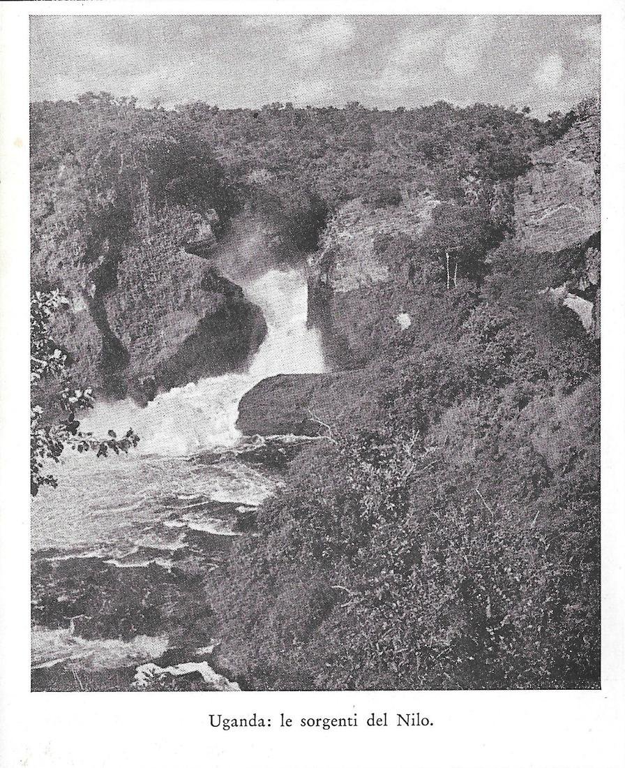 Uganda. Le sorgenti del fiume Nilo. Stampa 1934