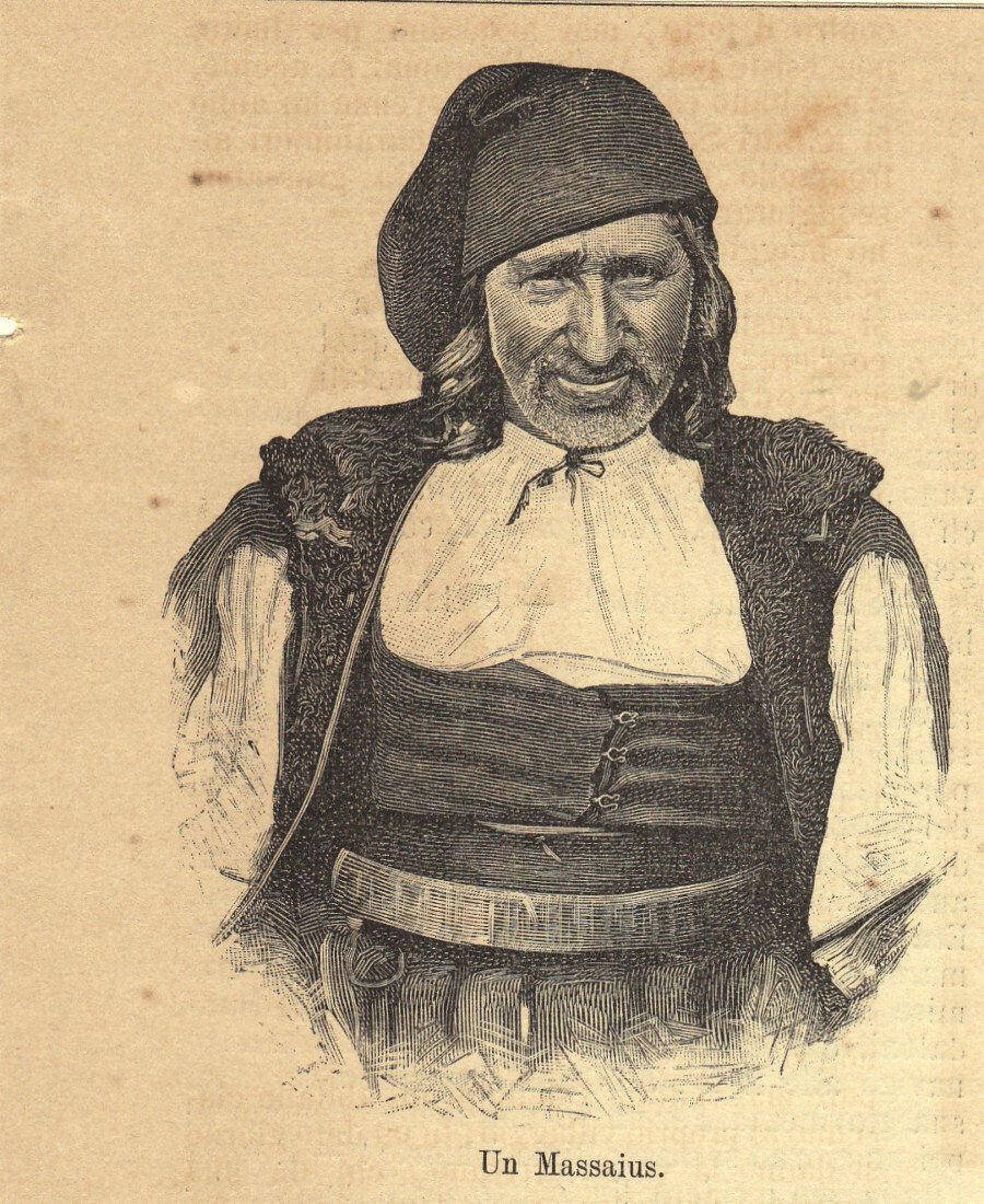 Un Massaius (Sardegna). Immagine 1889