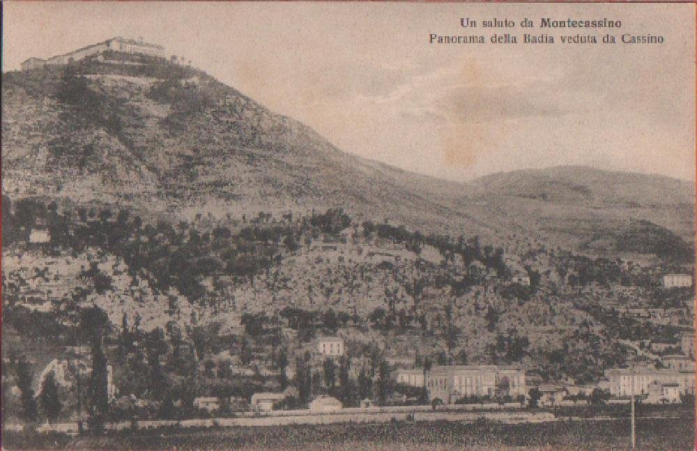 Un saluto da Montecassino. Non viaggiata