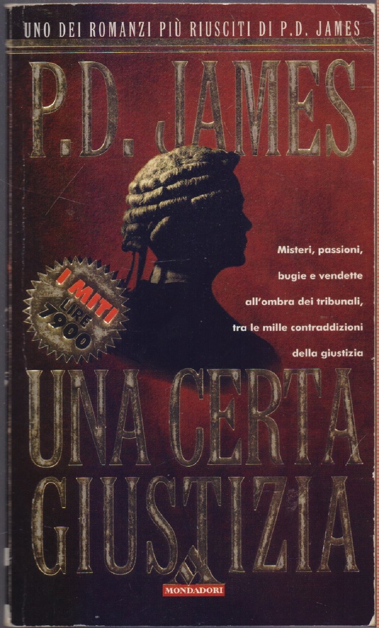 Una certa giustizia - P.D. James | Immagine principale