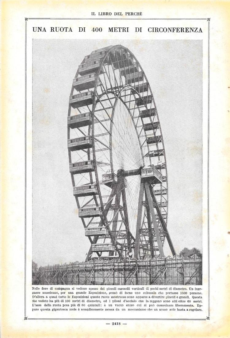 Una ruota da 400 metri / Tobia con l'angelo (Tiziano). …