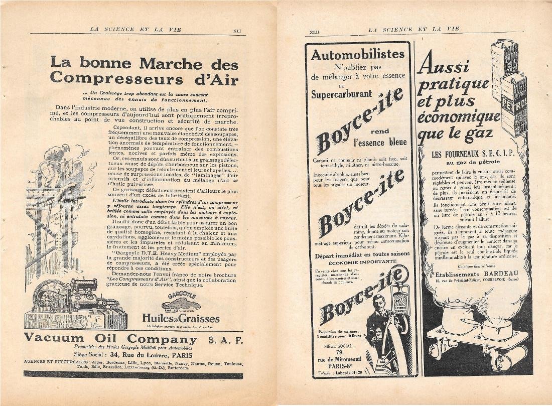 Vacuum Oil Company / Boyce-ite pour l'essence / Petrol Les …