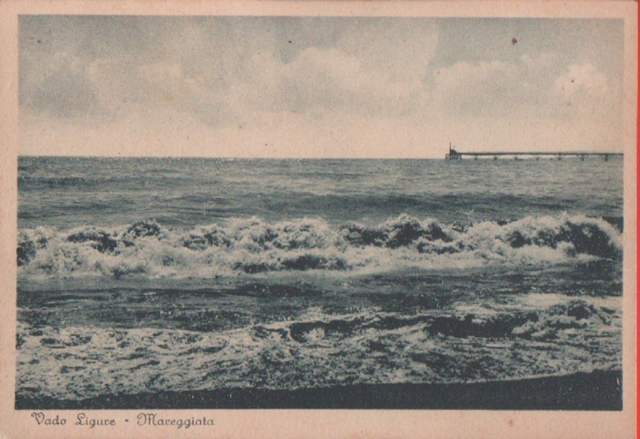 Vado Ligure (SV). Mareggiata. Ed. Alterocca. Non Viaggiata. No copia