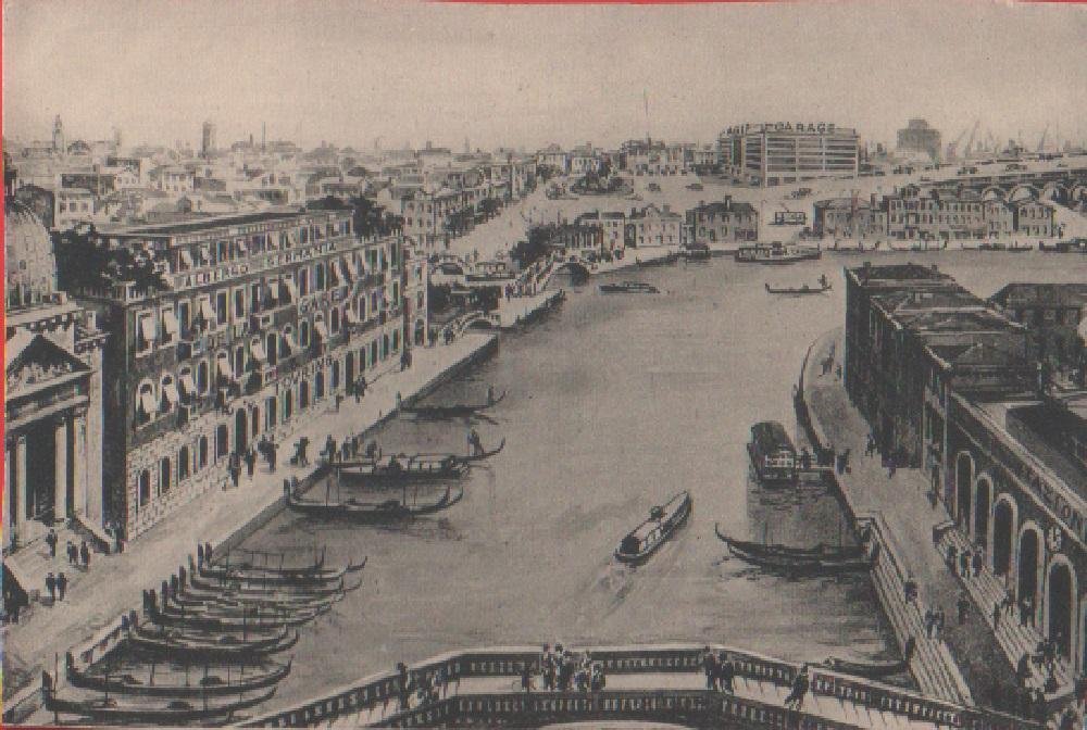 Venezia. Hotel Germania de la Gare e touring. Non viaggiata