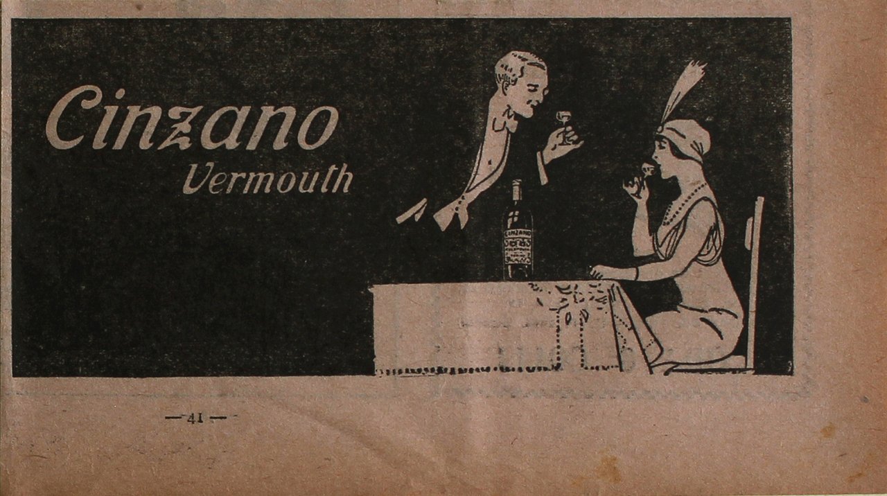 Vermouth Cinzano (Argentina) - Advertising 1922