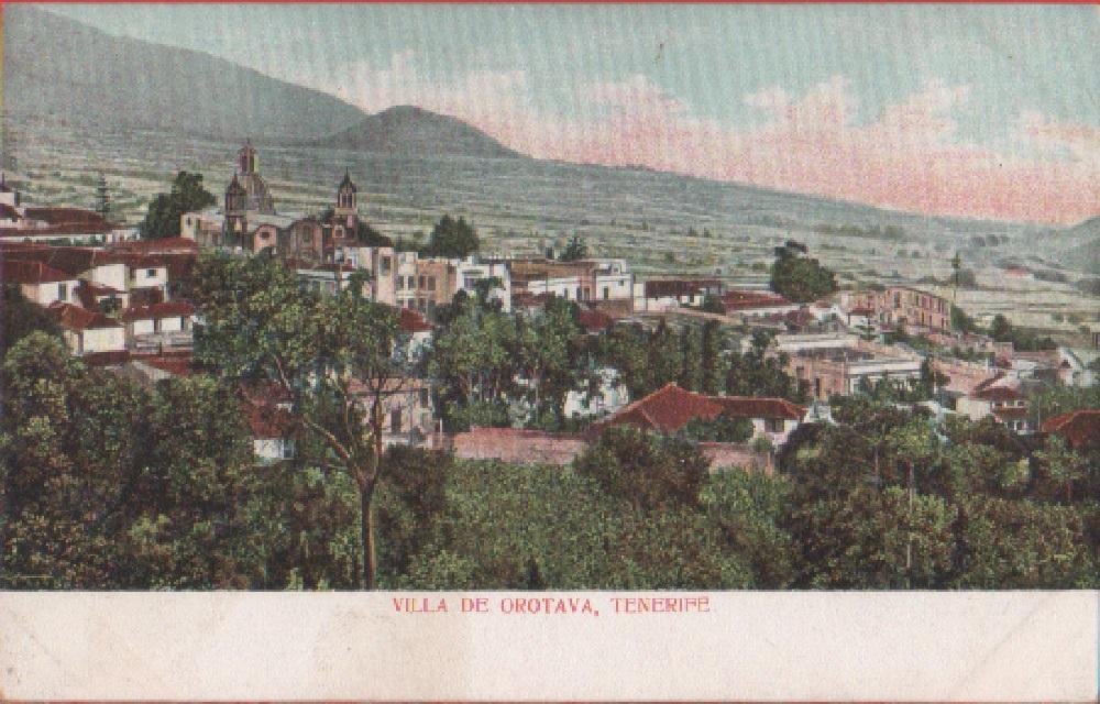 Villa de Orotava. Tenerifie. Non viaggiata