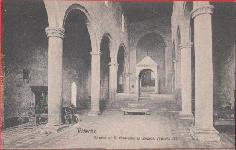 Viterbo. Chiesa di S. Giovanni in Zoccoli. Non viaggiata