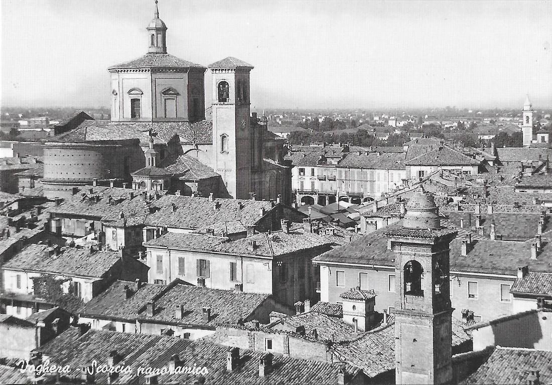 Voghera. Scorcio panoramico. Non viaggiata