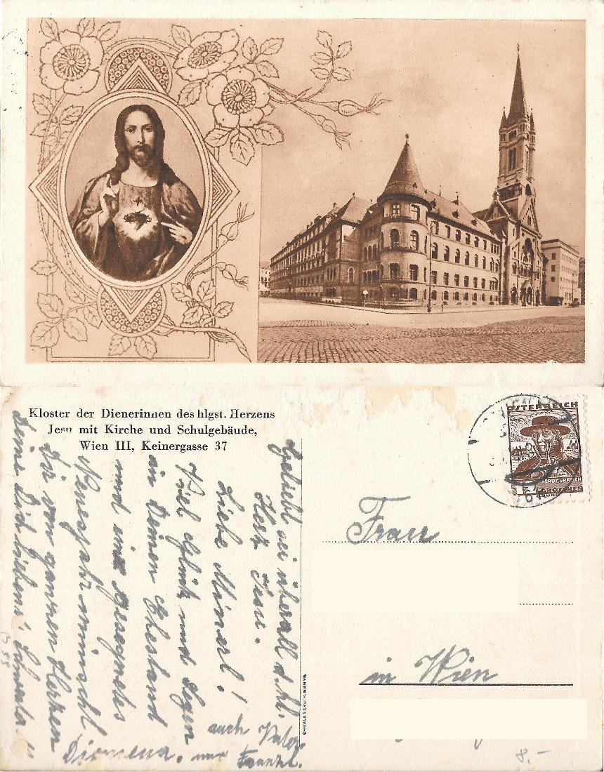 Wien. Kloster der Dienerinnen des hlgst. Viaggiata