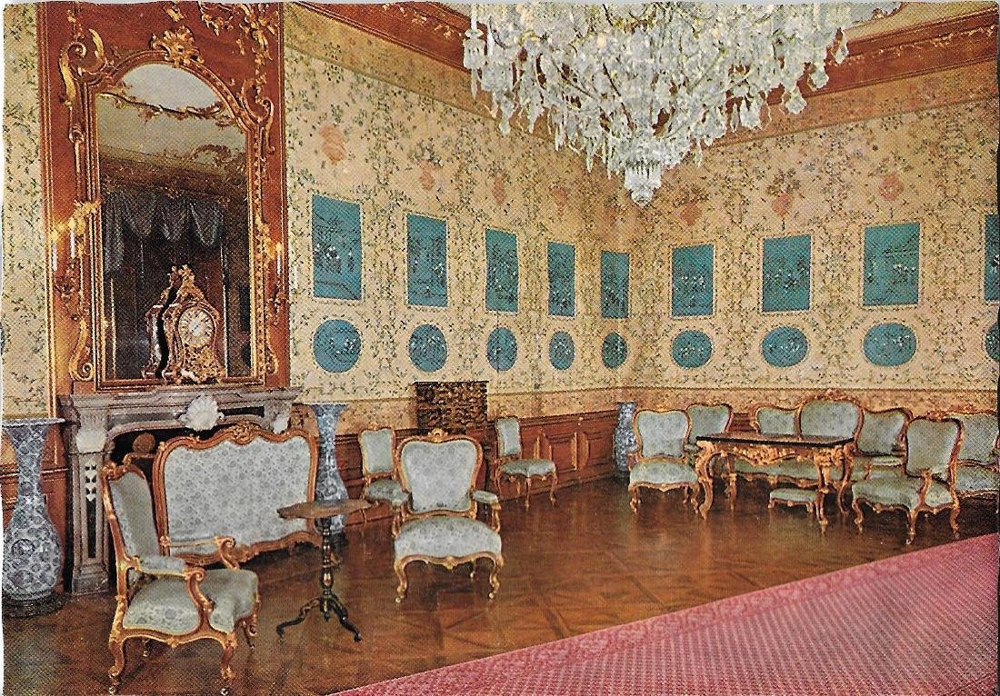 Wien. Schloss Schönbrunn. Blauer Salon. Non viaggiata