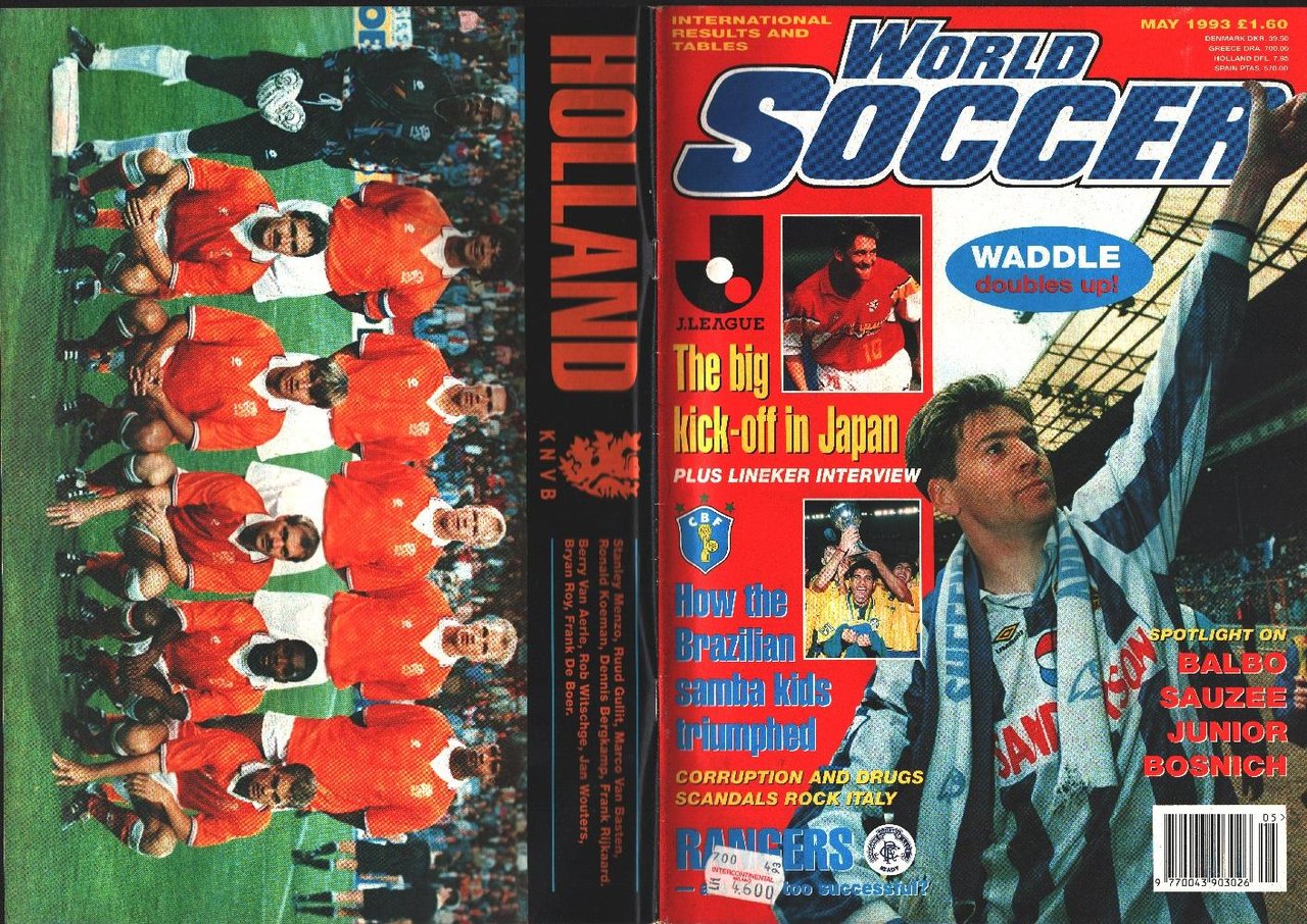 World Soccer. 1993 may. | Immagine principale