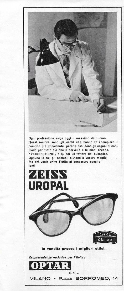 Zeiss Uropal. Advertising 1957 | Immagine principale