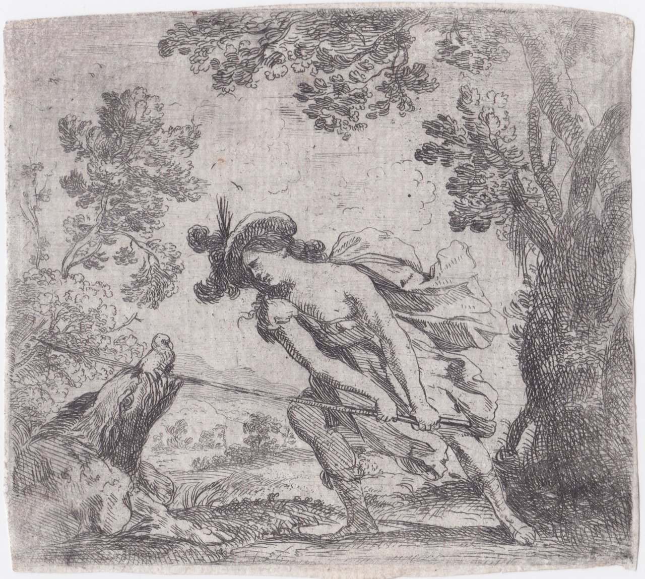 Atalanta e il cinghiale di Calidone