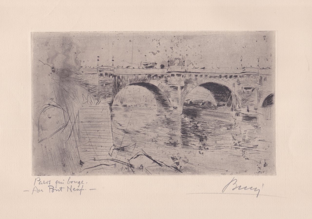 Au Pont Neuf, 1909 | Immagine principale