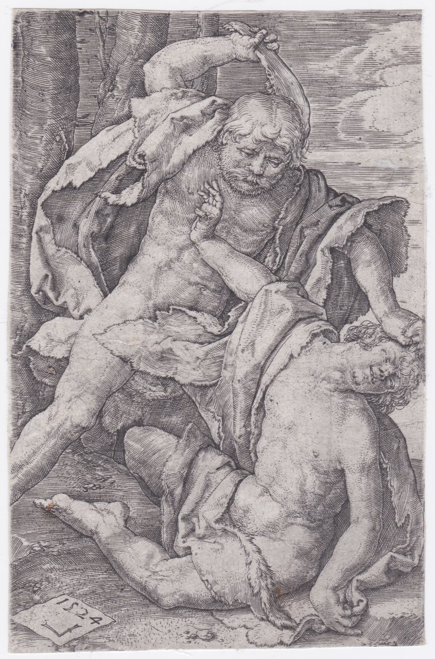 Caino uccide Abele, 1524