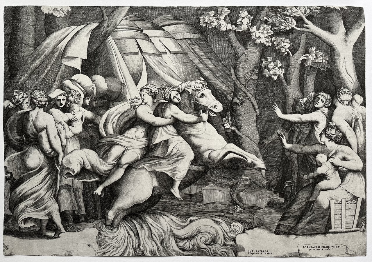 Clelia attraversa il Tevere, 1543-47