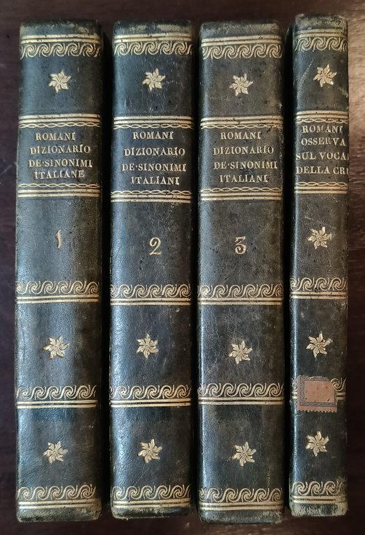 Dizionario generale de' sinonimi italiani (3 vv.); Osservazioni sopra varie …