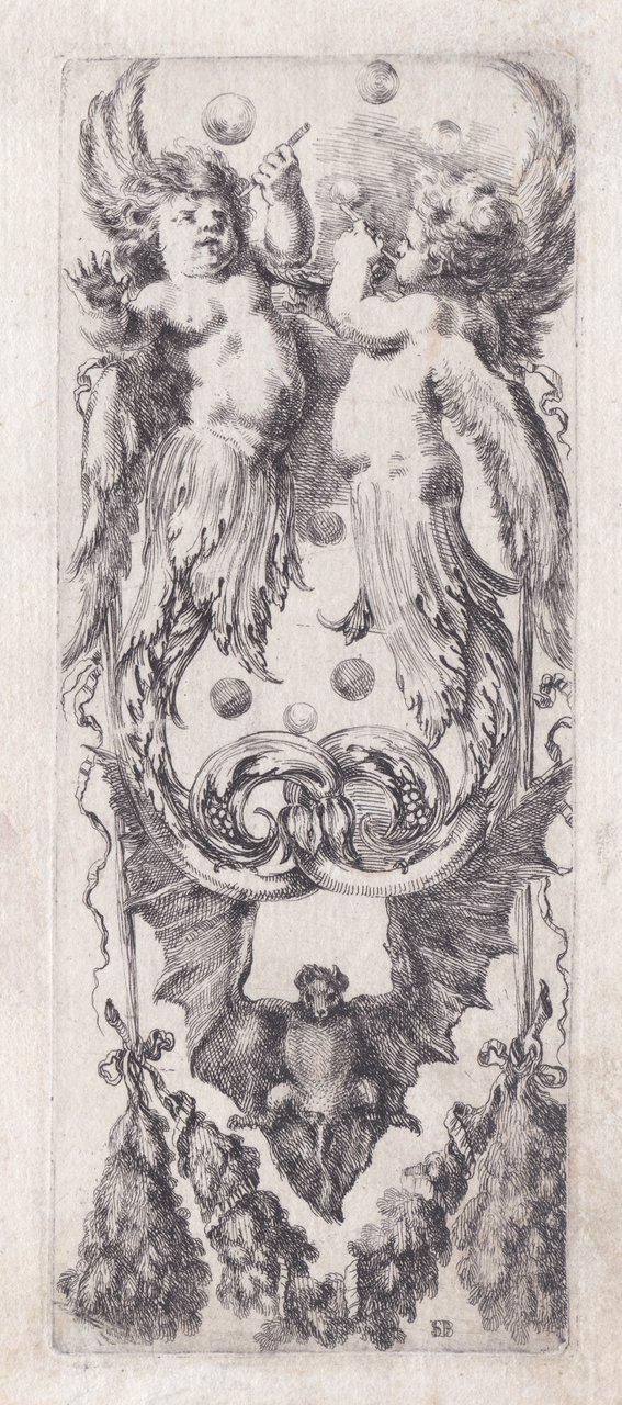Due putti e un pipistrello, 1653 | Immagine principale