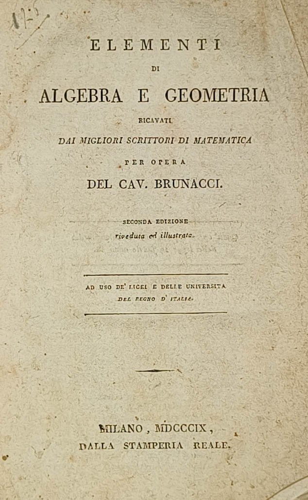 Elementi di algebra e geometria ricavati dai migliori scrittori di …