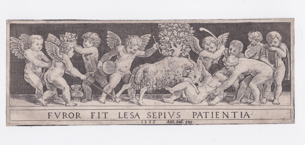 Fregio con amorini, 1532