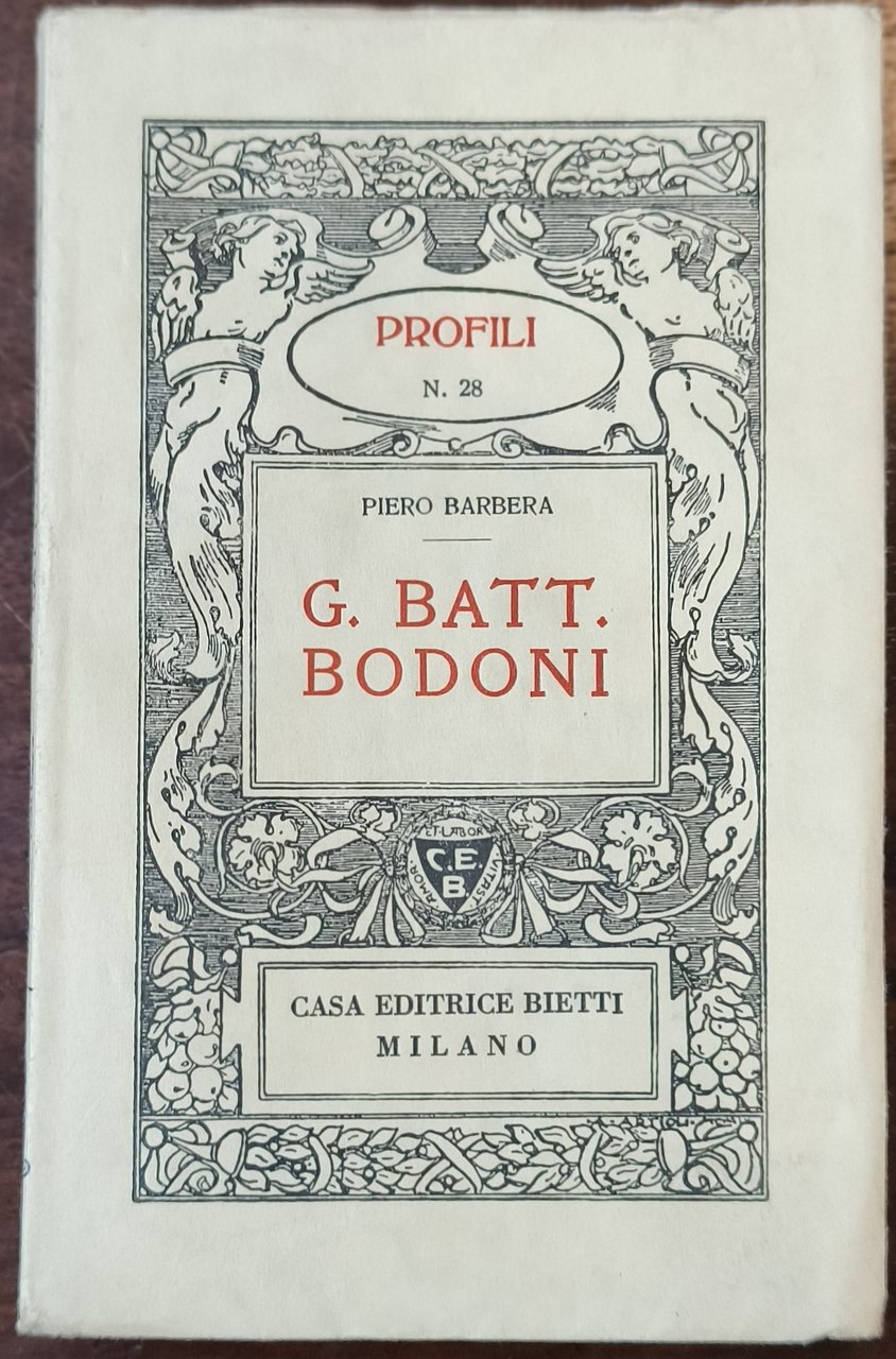 G. Batt. Bodoni, Profili n. 28