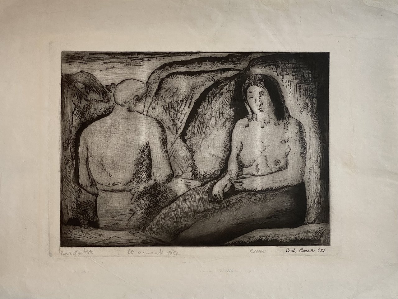 Gli amanti, 1927 | Immagine principale