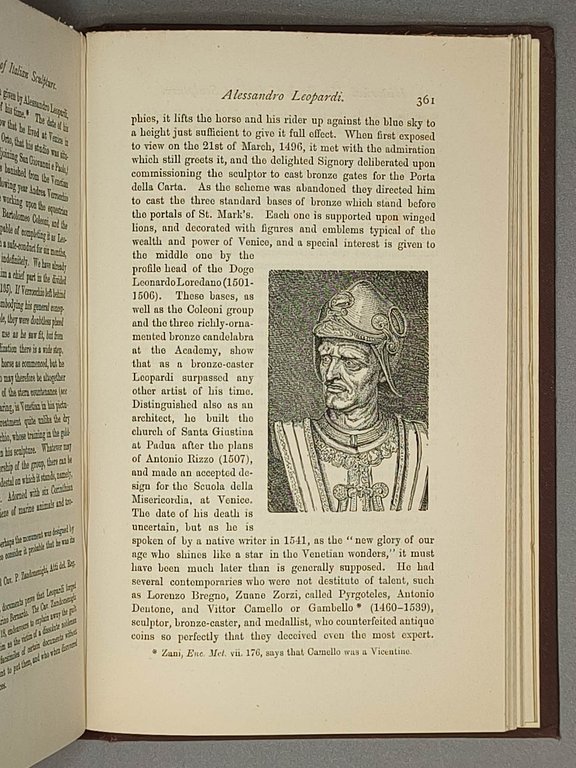 Historical Handbook of Italian Sculpture Illustrated