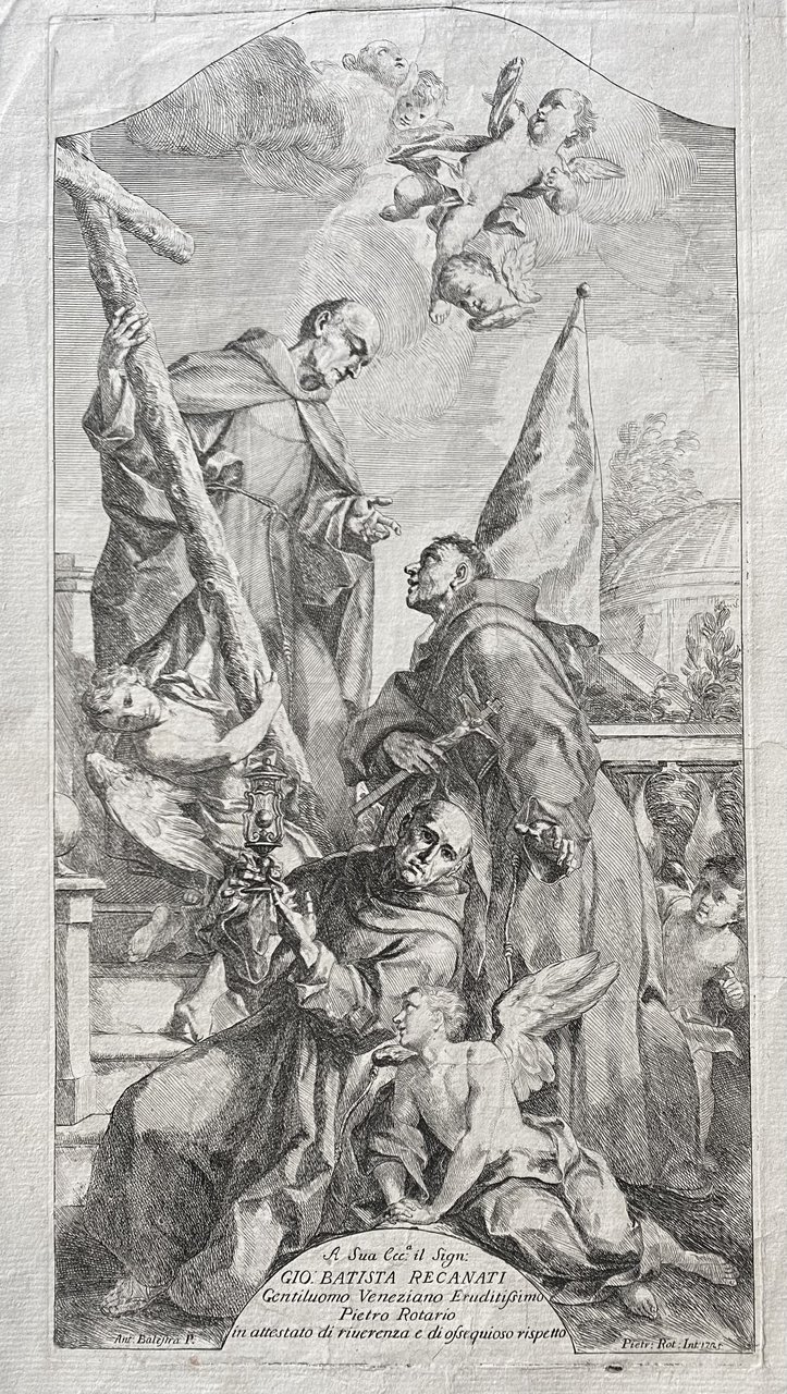 I Santi francescani, 1725