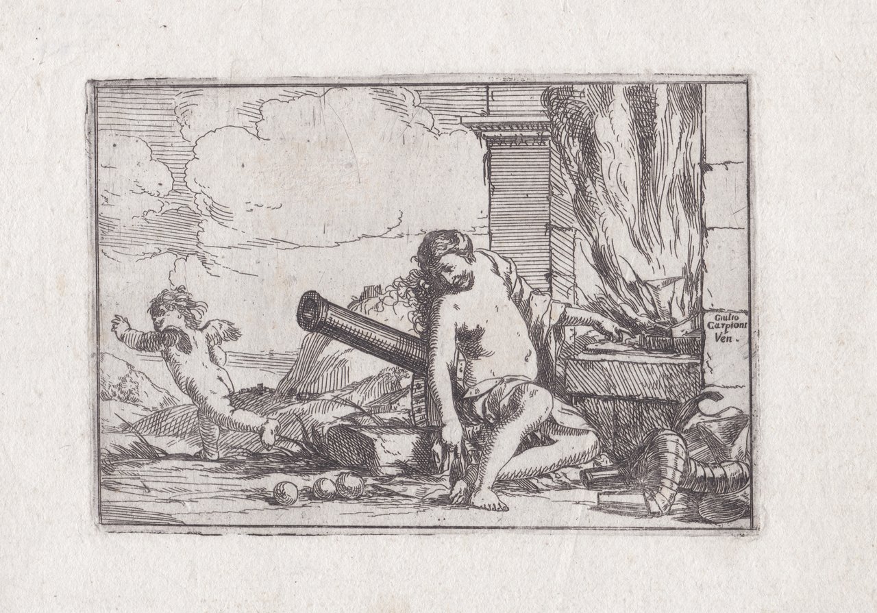 Il Fuoco, Venere alla forgia di Vulcano | Immagine principale