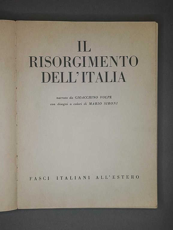Il Risorgimento dell'Italia