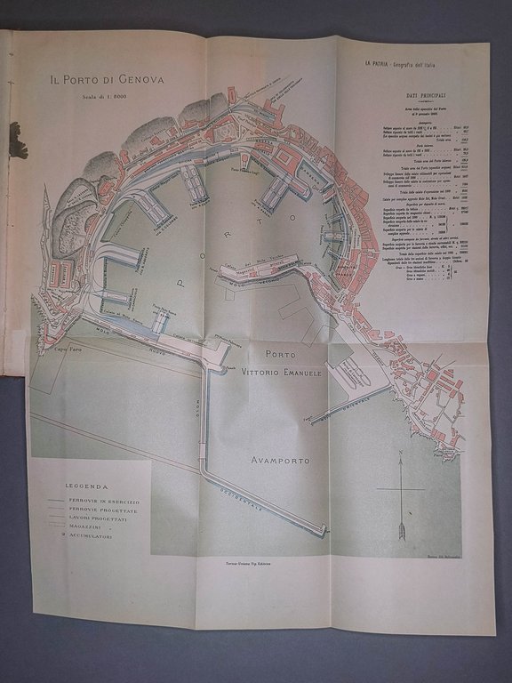 La Patria. Geografia dell'Italia VI. Provincie di Genova e Porto …