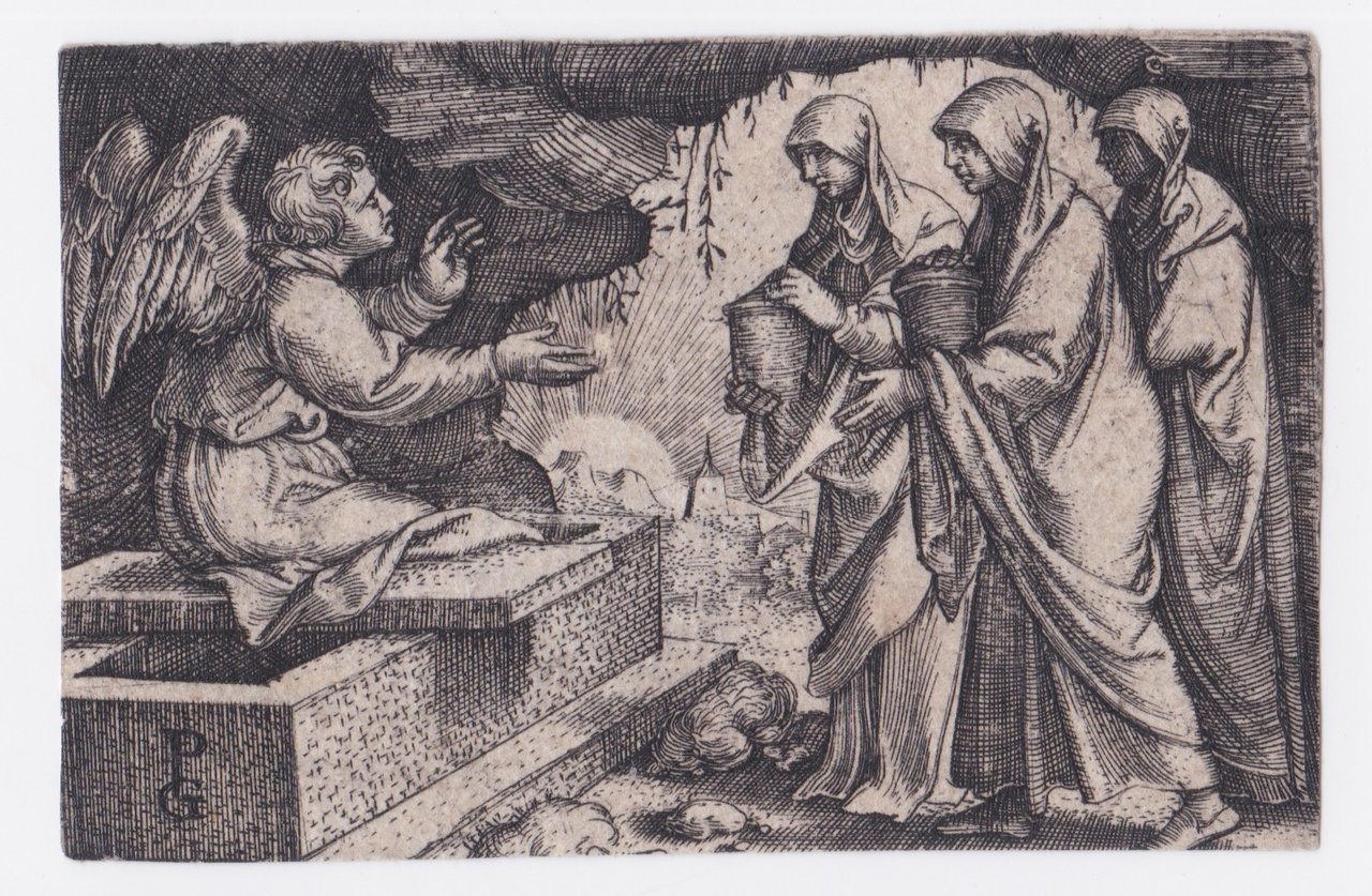 Le tre Marie al Sepolcro, 1534-35