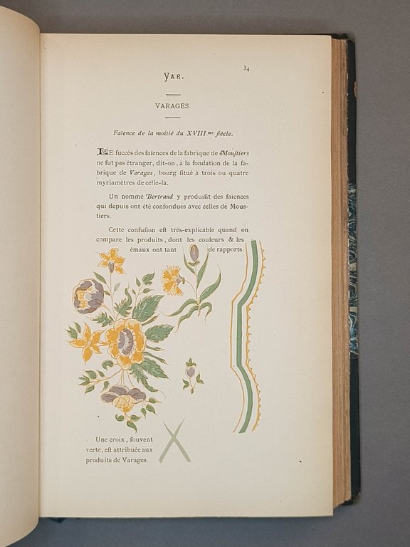 Les Faïences anciennes et modernes, leurs Marques et Décors