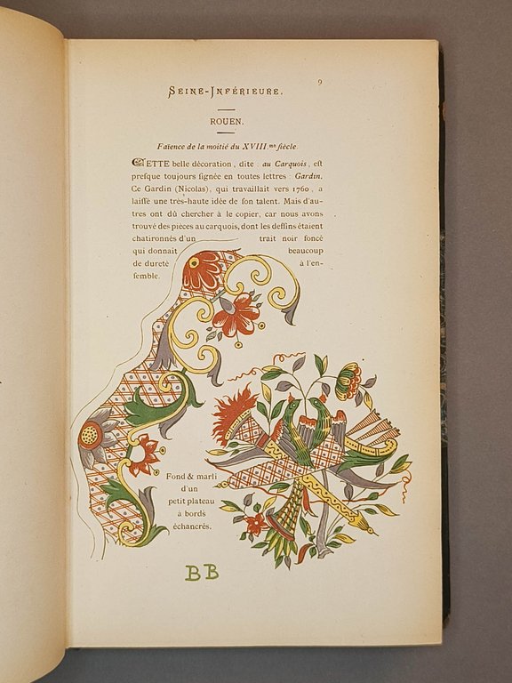 Les Faïences anciennes et modernes, leurs Marques et Décors