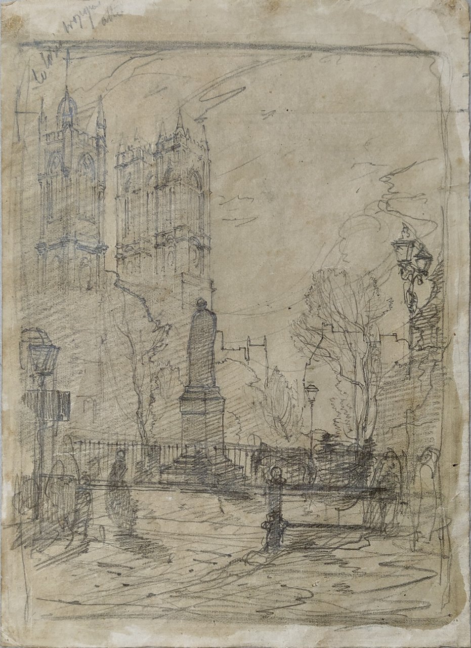 Londra: l'Abbazia di Westminster con la Torre Vittoria della Camera …
