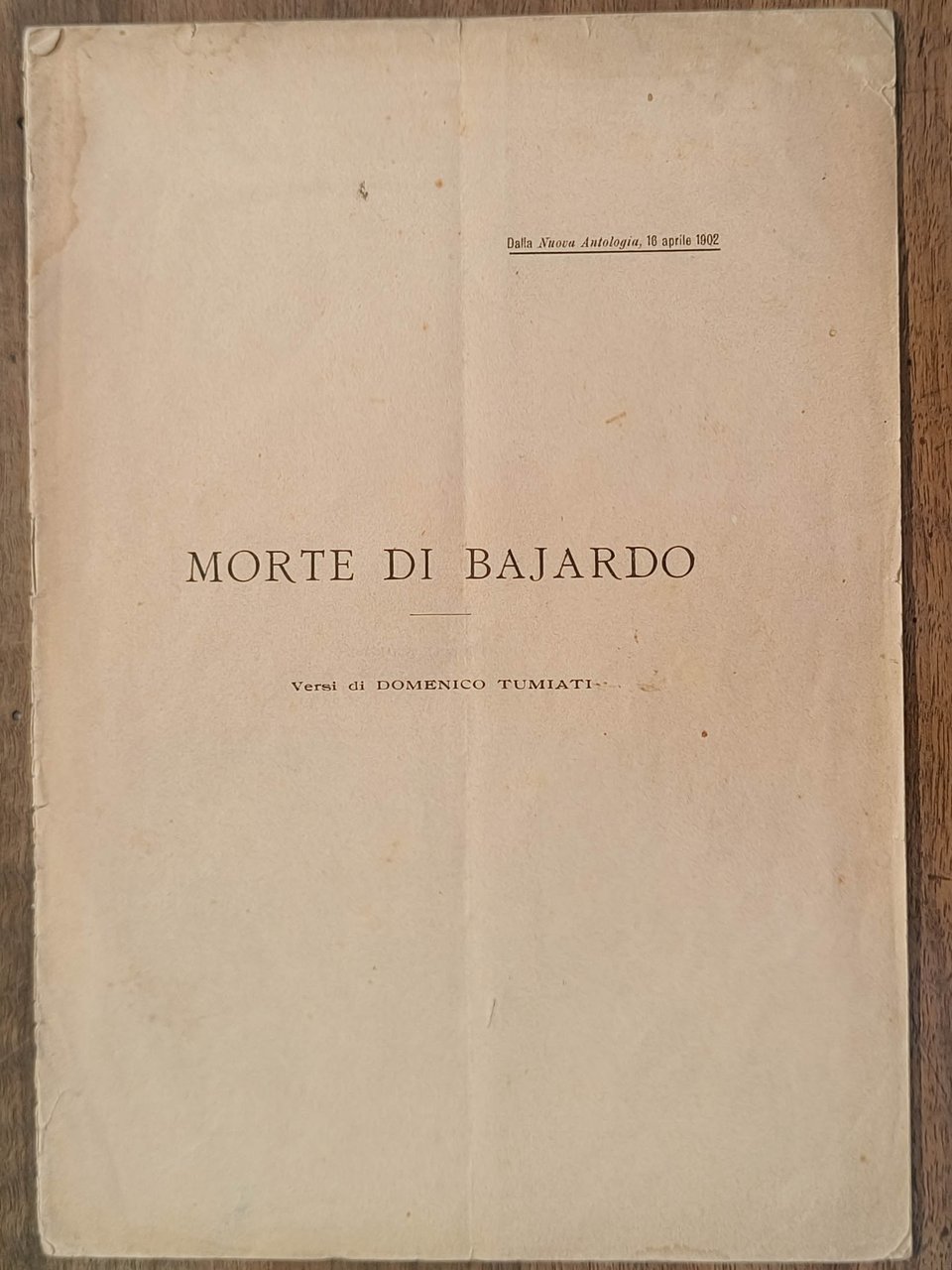 Morte di Bajardo