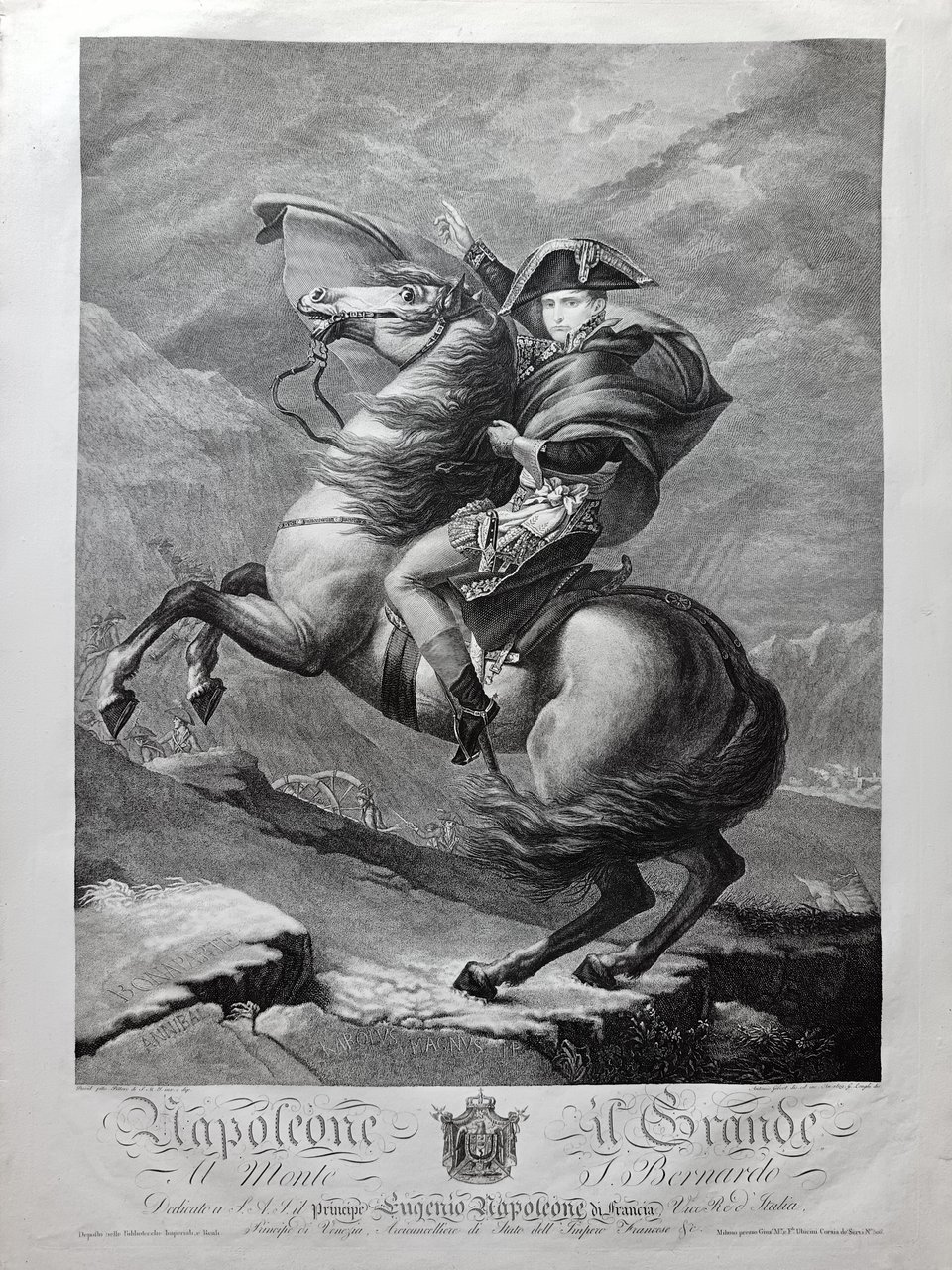 Napoleone il Grande al Monte S.Bernardo, 1809