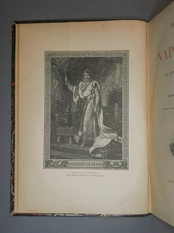 Napoleone nelle opere de' pittori, degli scultori, degl'incisori