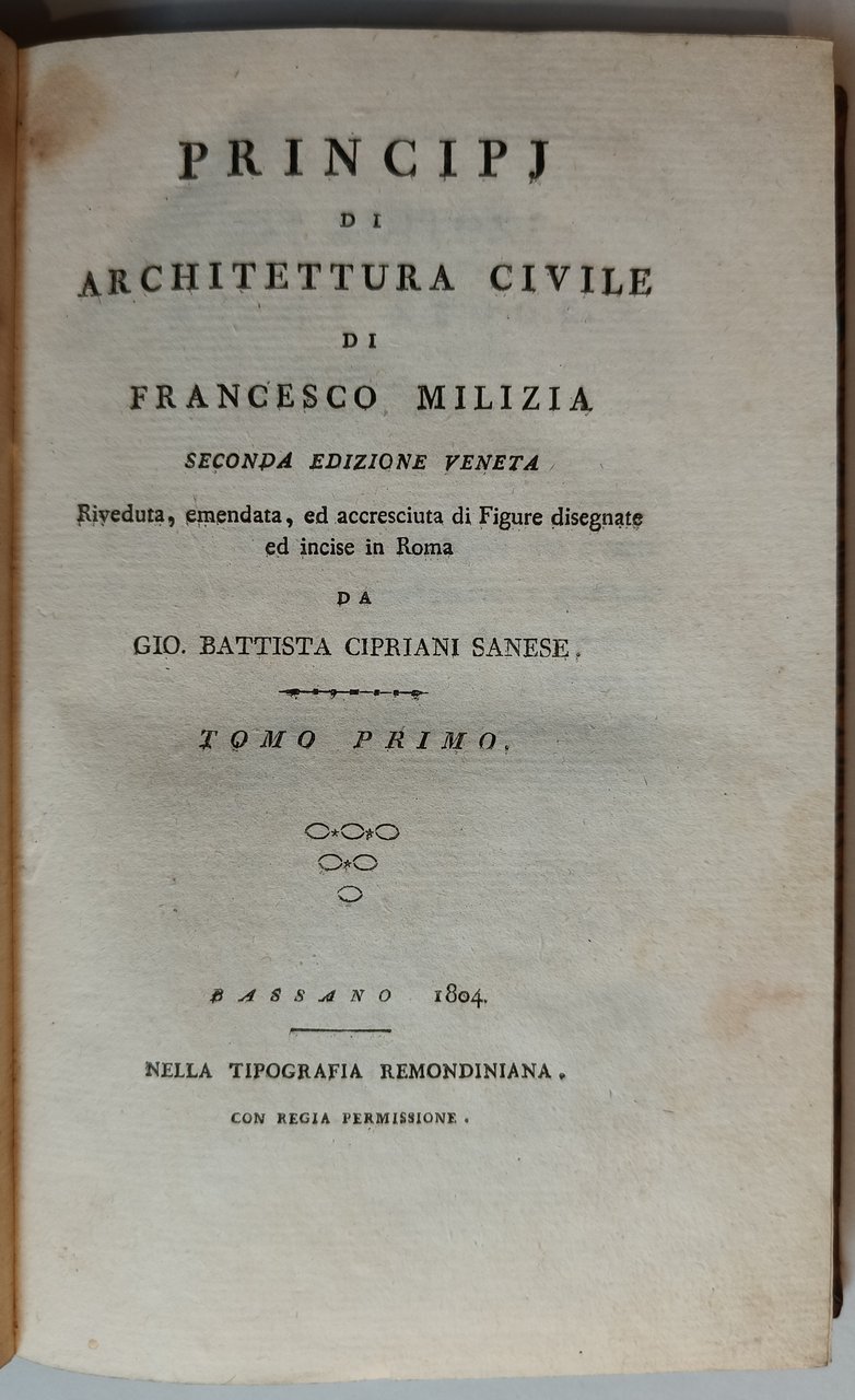 Principj di architettura civile