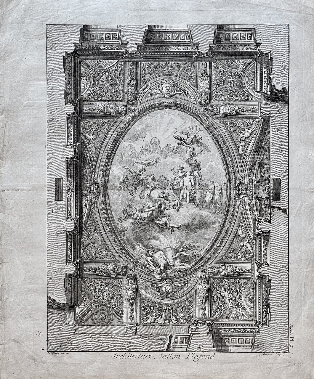 Progetto per il soffitto del Salone di Palazzo Spinola, Genova, … | Immagine principale