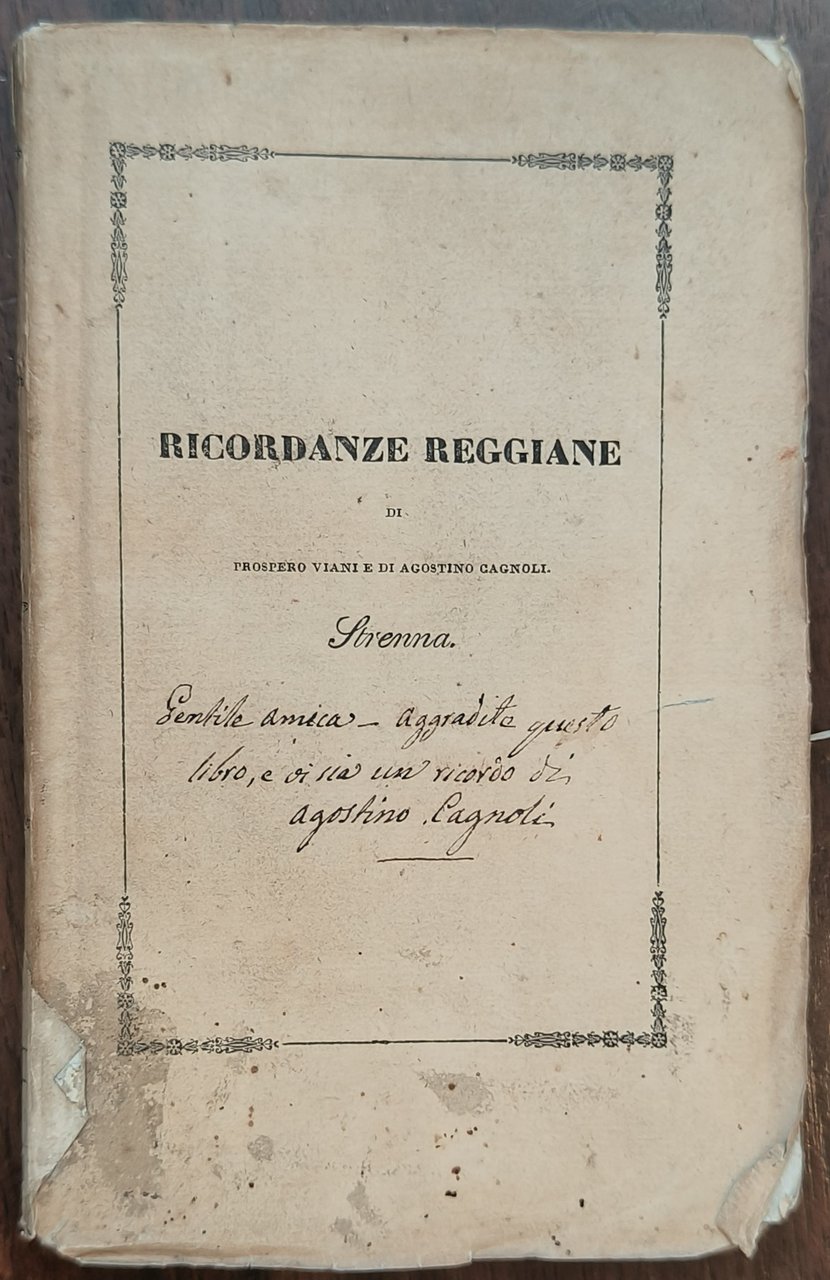 Ricordanze reggiane